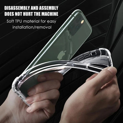 Custodia per Oppo A94 / Reno5 Lite, Techsuit, Shockproof Clear, Trasparente