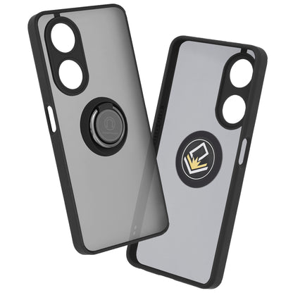 Custodia per Oppo A98, Techsuit, Glinth, Nera