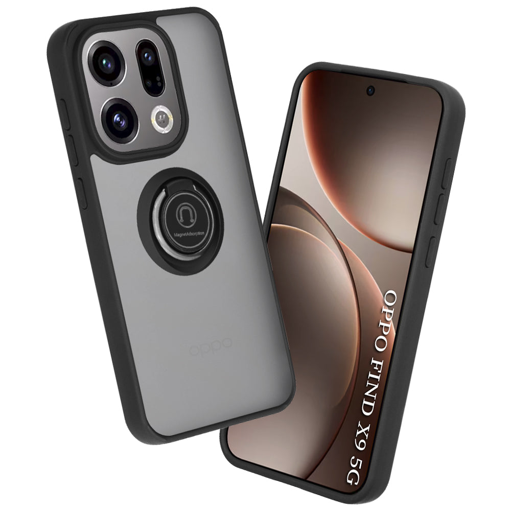 Custodia per Oppo Find X9, Techsuit, Glinth, Nera
