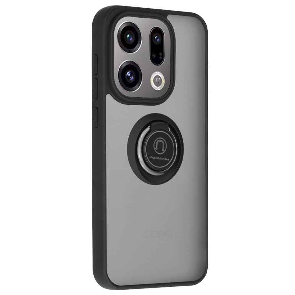Custodia per Oppo Find X9, Techsuit, Glinth, Nera