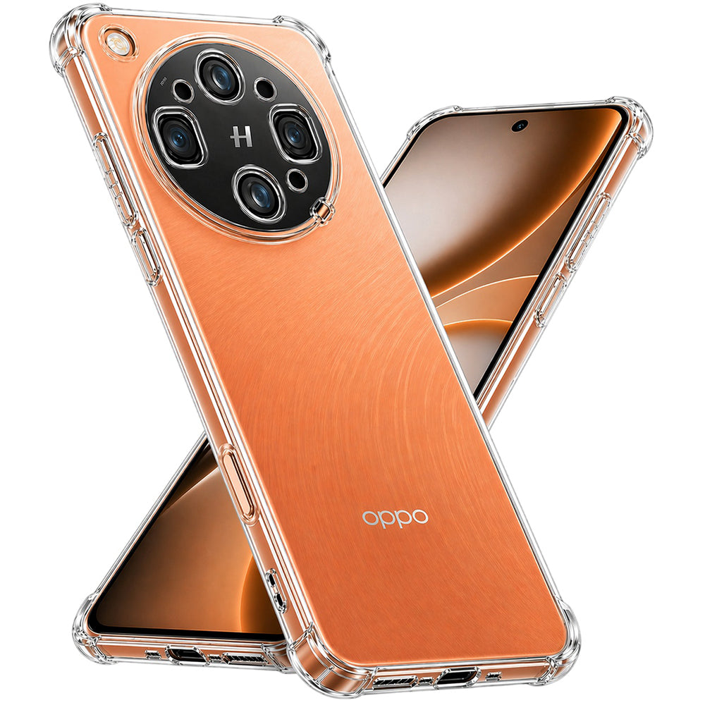 Custodia per Oppo Find X9 Ultra, Techsuit, Shockproof Clear, Trasparente