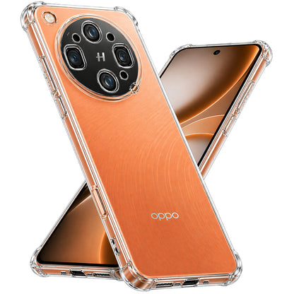Custodia per Oppo Find X9 Ultra, Techsuit, Shockproof Clear, Trasparente