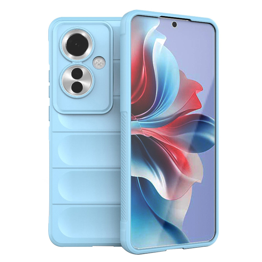 Custodia per Oppo Reno11 F, Techsuit, Magic Shield, Blu