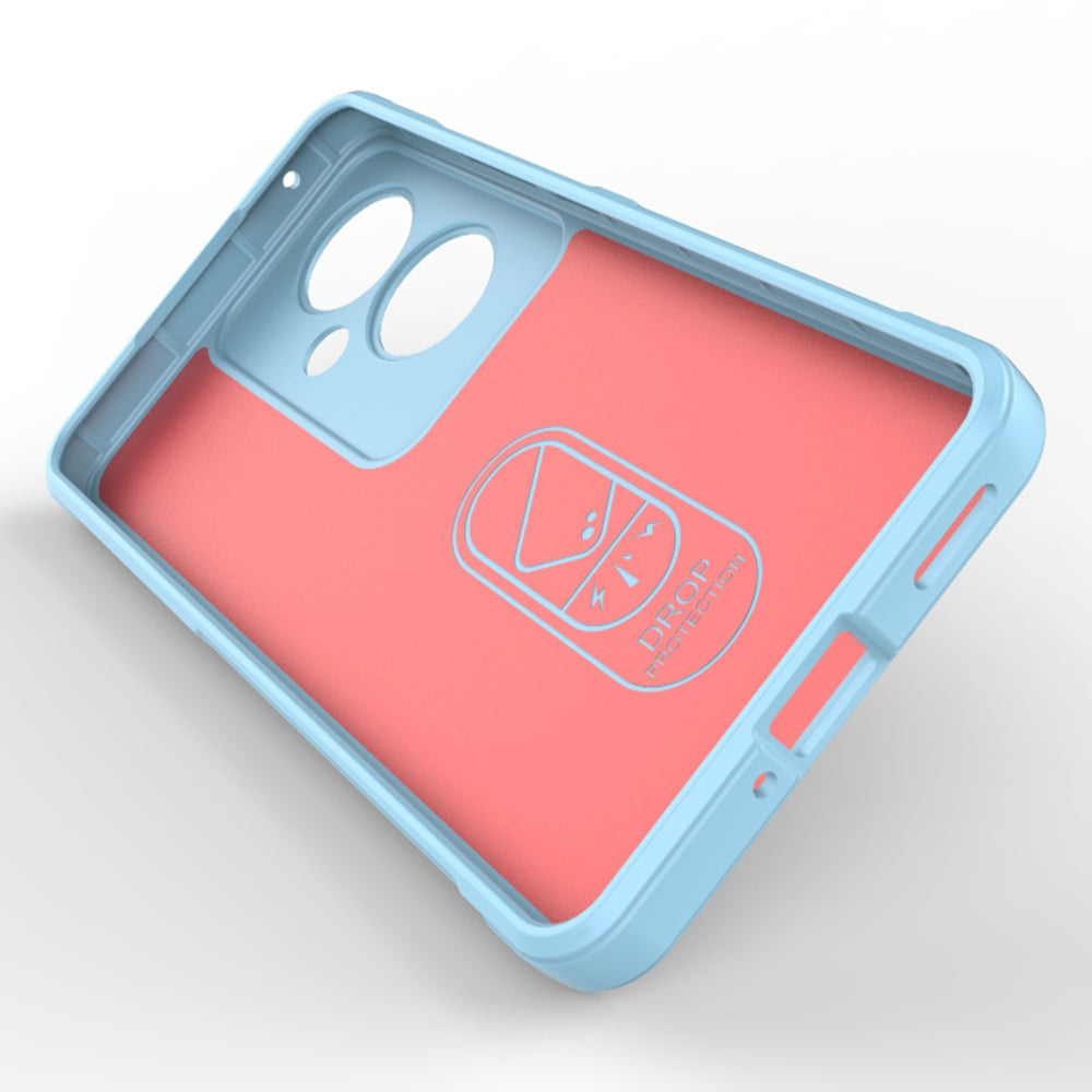 Custodia per Oppo Reno11 F, Techsuit, Magic Shield, Blu
