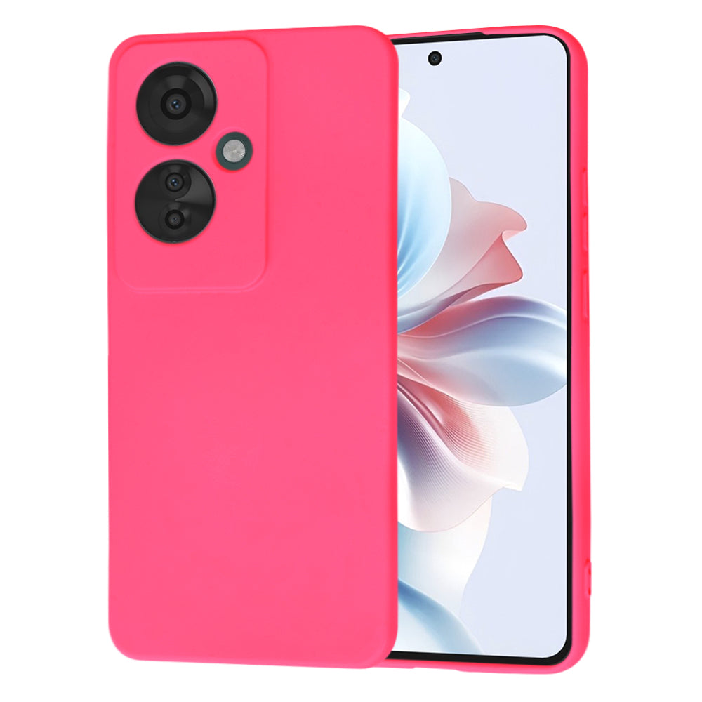 Custodia per Oppo Reno11 F, Techsuit, SoftFlex, Rosa Scuro