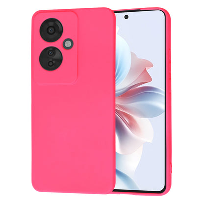 Custodia per Oppo Reno11 F, Techsuit, SoftFlex, Rosa Scuro