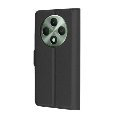 Custodia per Oppo Reno12 FS 5G / Reno12 FS 4G / Reno12 F 4G / Reno12 F, Techsuit, Leather Folio, Nera