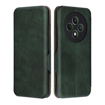 Custodia per Oppo Reno12 FS 5G / Reno12 FS 4G / Reno12 F 4G / Reno12 F, Techsuit, Safe Wallet Plus, Verde