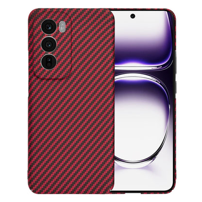 Custodia per Oppo Reno12, Techsuit, Carbonite FiberShell, Rossa
