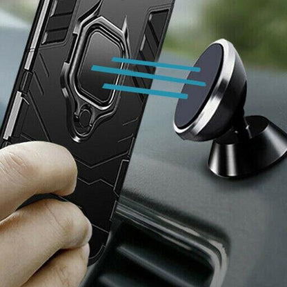 Custodia per Oppo Reno12, Techsuit, Shield, Nera