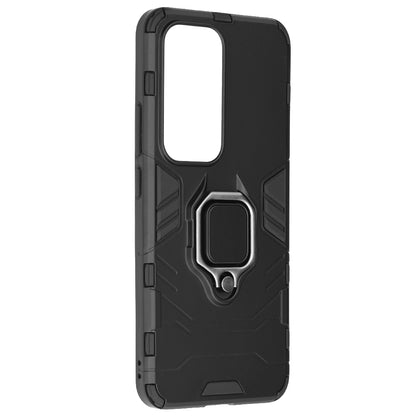 Custodia per Oppo Reno12, Techsuit, Shield, Nera