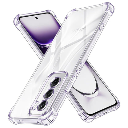 Custodia per Oppo Reno12, Techsuit, Shockproof Clear, Trasparente