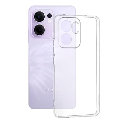 Custodia per Oppo Reno13 FS 5G / Reno13 F 4G / Reno13 F, Techsuit, Chiara, Trasparente