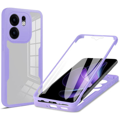 Custodia per Oppo Reno13 FS 5G / Reno13 F 4G / Reno13 F, Techsuit, ColorVerse 360, Viola