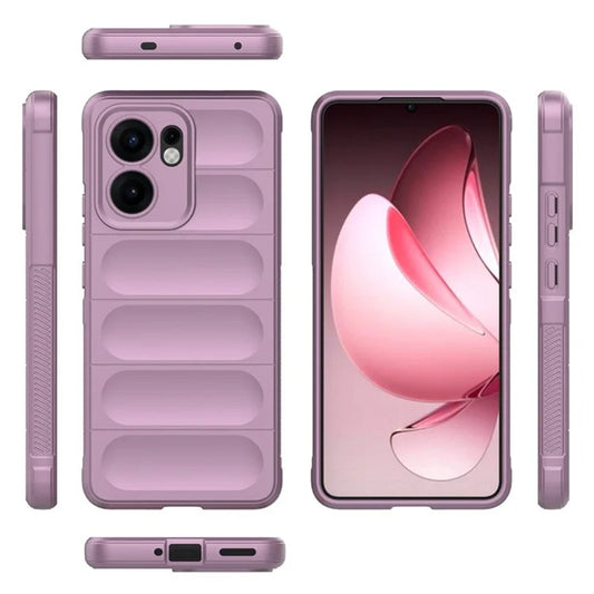 Custodia per Oppo Reno13 FS 5G / Reno13 F 4G / Reno13 F, Techsuit, Magic Shield, Rossa