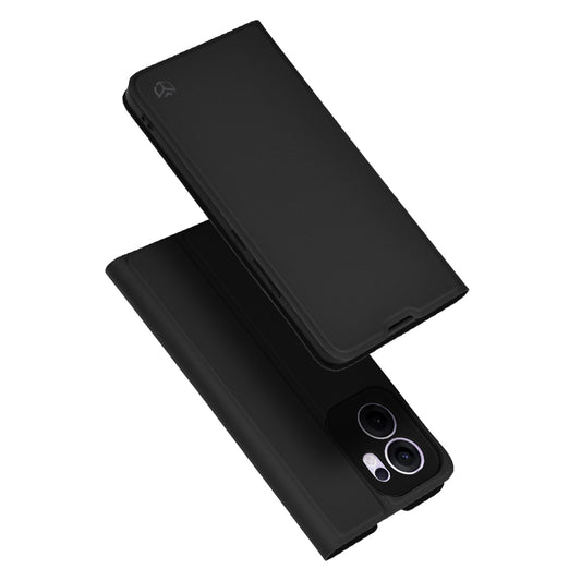 Custodia per Oppo Reno13 FS 5G / Reno13 F 4G / Reno13 F, Techsuit, Magskin Book, Nera
