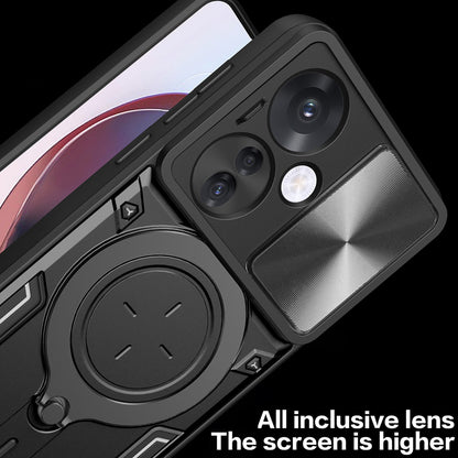 Custodia per Oppo Reno13 Pro, Techsuit, CamGuard Pro, Nera