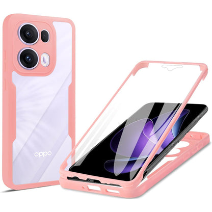 Custodia per Oppo Reno13 Pro, Techsuit, ColorVerse 360, Rosa