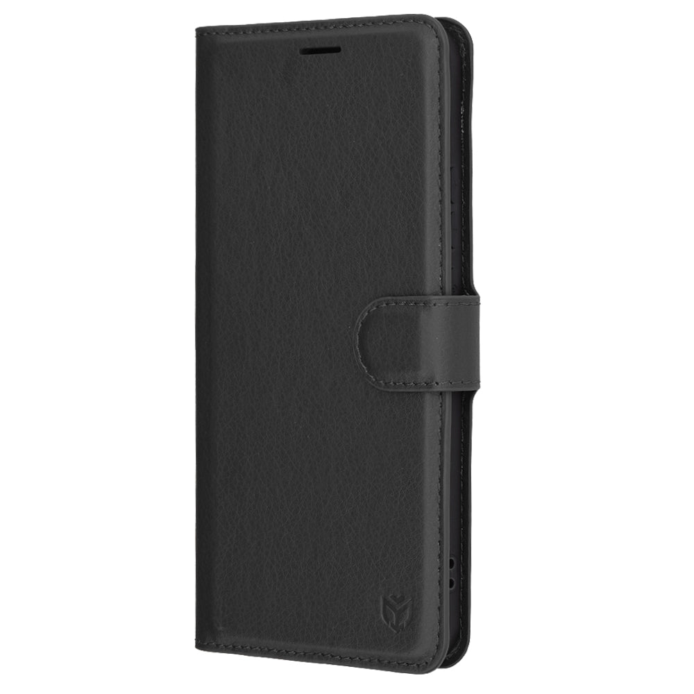 Custodia per Oppo Reno13 Pro, Techsuit, Leather Folio, Nera