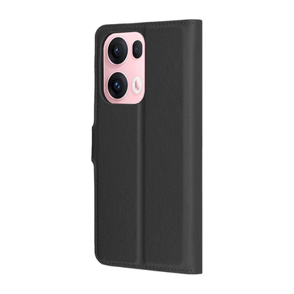 Custodia per Oppo Reno13 Pro, Techsuit, Leather Folio, Nera