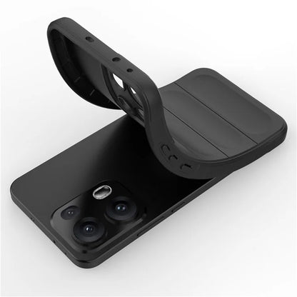 Custodia per Oppo Reno13 Pro, Techsuit, Magic Shield, Nera