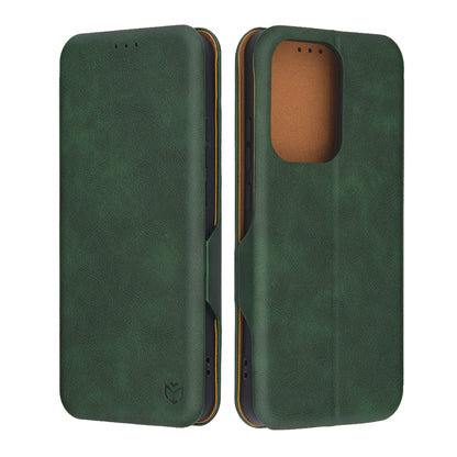 Custodia per Oppo Reno13 Pro, Techsuit, Safe Wallet Plus, Verde