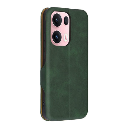 Custodia per Oppo Reno13 Pro, Techsuit, Safe Wallet Plus, Verde