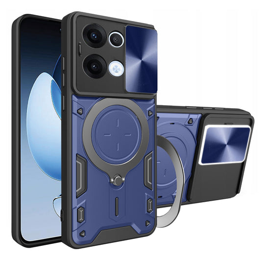 Custodia per Oppo Reno13, Techsuit, CamGuard Pro, Blu