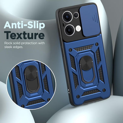 Custodia per Oppo Reno13, Techsuit, CamShield, Verde
