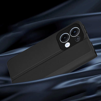 Custodia per Oppo Reno13, Techsuit, Magskin Book, Nera