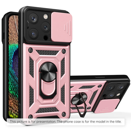 Custodia per Oppo Reno14 FS 5G / Reno14 F, Techsuit, CamShield, Rosa