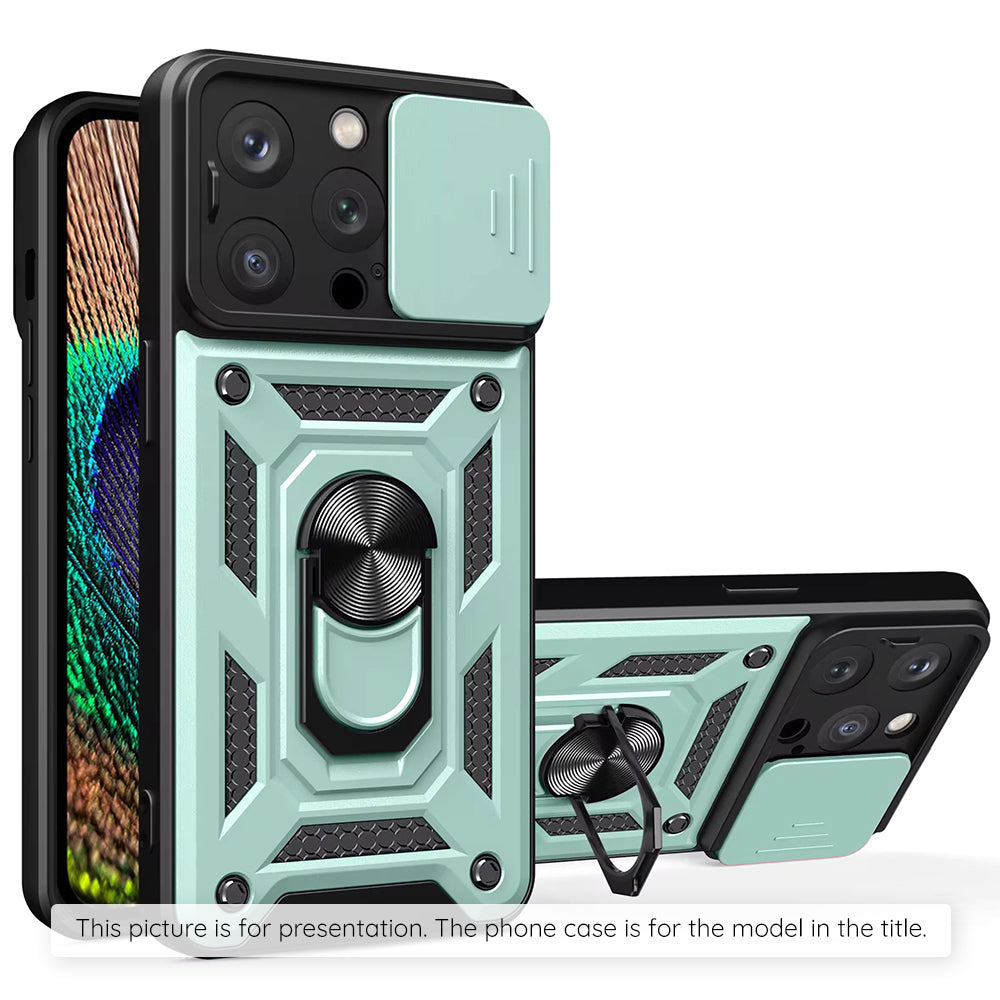 Custodia per Oppo Reno14 FS 5G / Reno14 F, Techsuit, CamShield, Verde