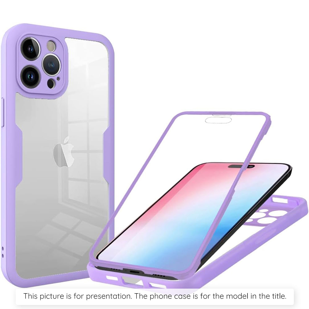 Custodia per Oppo Reno14 FS 5G / Reno14 F, Techsuit, ColorVerse 360, Viola