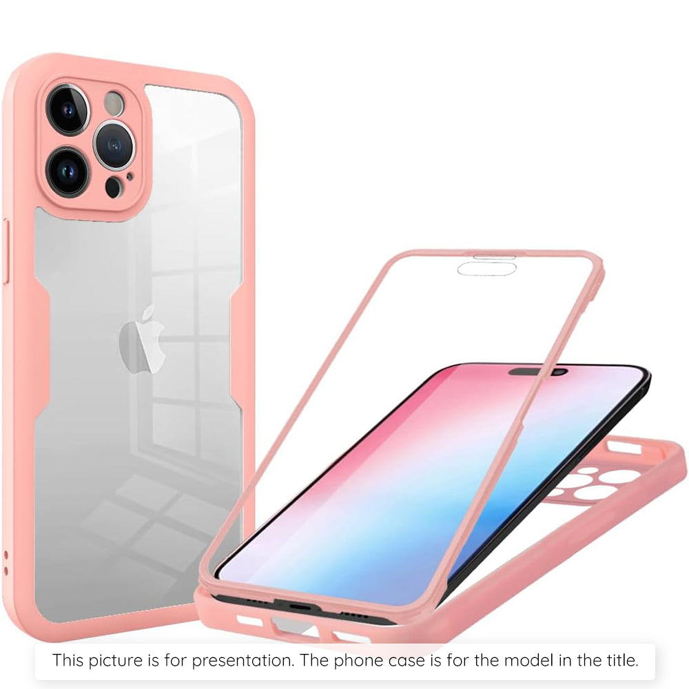 Custodia per Oppo Reno14 FS 5G / Reno14 F, Techsuit, ColorVerse 360, Rosa