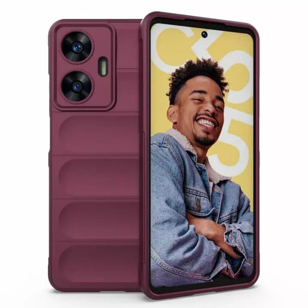 Custodia per Oppo Reno14 FS 5G / Reno14 F, Techsuit, Magic Shield, Vinaccia