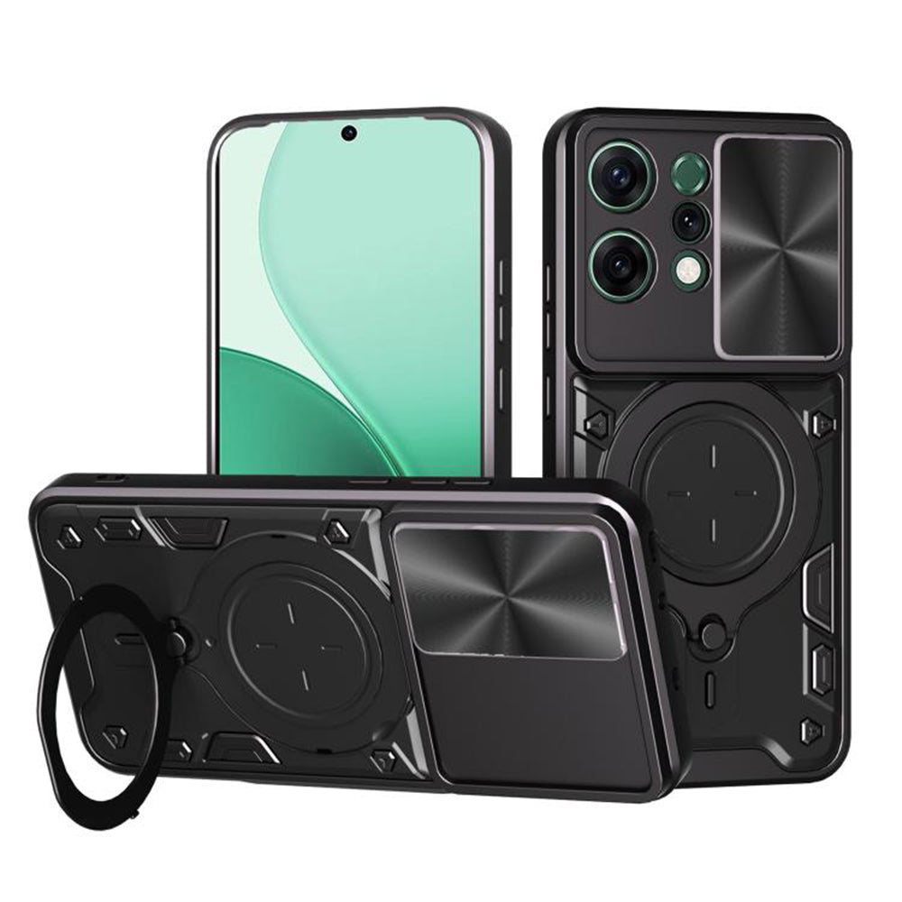 Custodia per Oppo Reno14, Techsuit, CamGuard Pro, Nera
