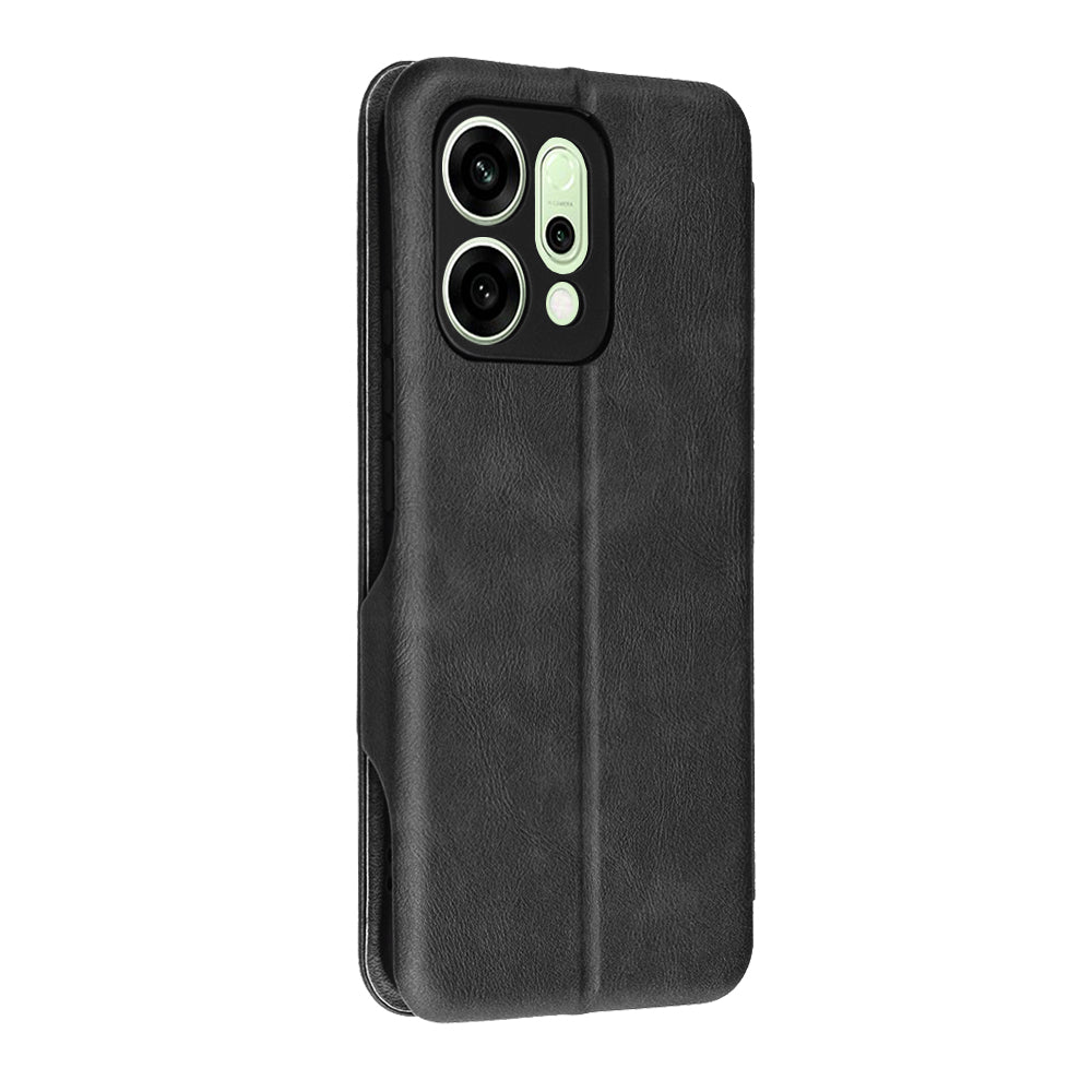Custodia per Oppo Reno14, Techsuit, Safe Wallet Plus, Nera
