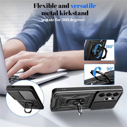 Case for Oppo Reno15 FS / Reno15 F, Techsuit, CamShield, Black