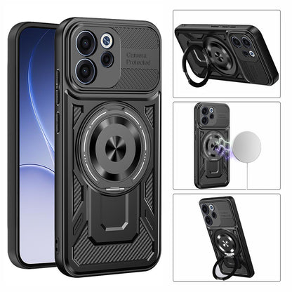Custodia per Oppo Reno15 FS / Reno15 F, Techsuit, RuggedCam, Viola