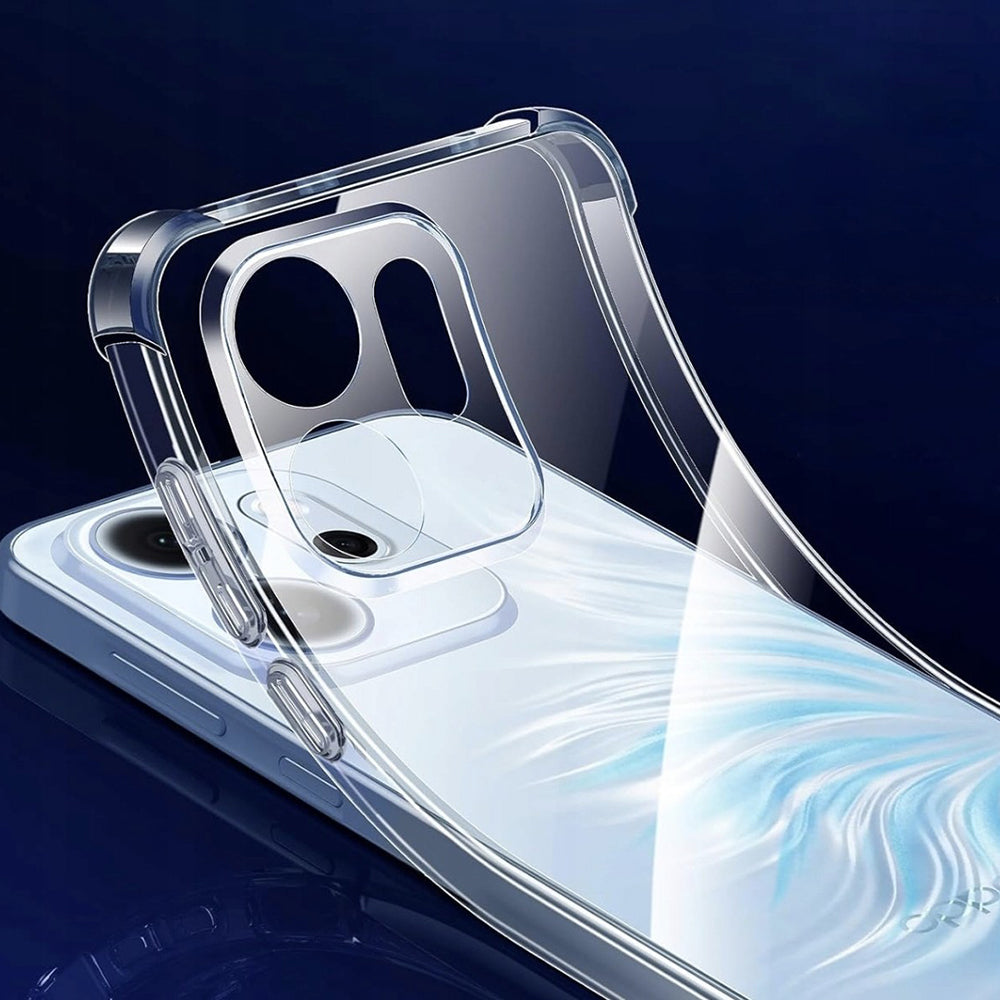 Custodia per Oppo Reno15 FS / Reno15 F, Techsuit, Shockproof Clear, Trasparente