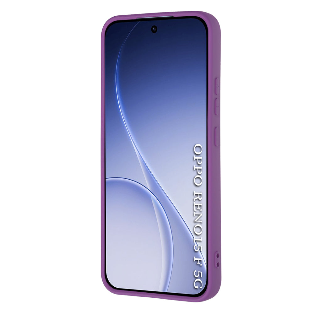Custodia per Oppo Reno15 FS / Reno15 F, Techsuit, SoftFlex, Viola