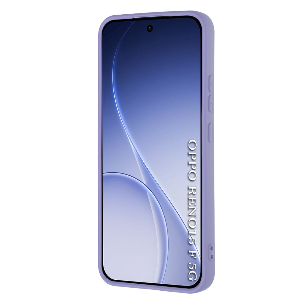 Custodia per Oppo Reno15 FS / Reno15 F, Techsuit, SoftFlex, Viola Chiaro