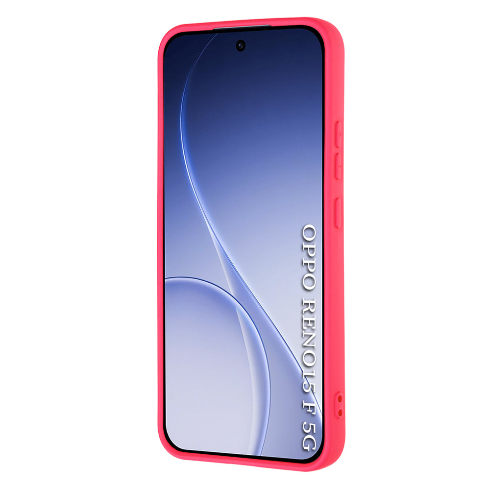 Custodia per Oppo Reno15 FS / Reno15 F, Techsuit, SoftFlex, Rosa Scuro