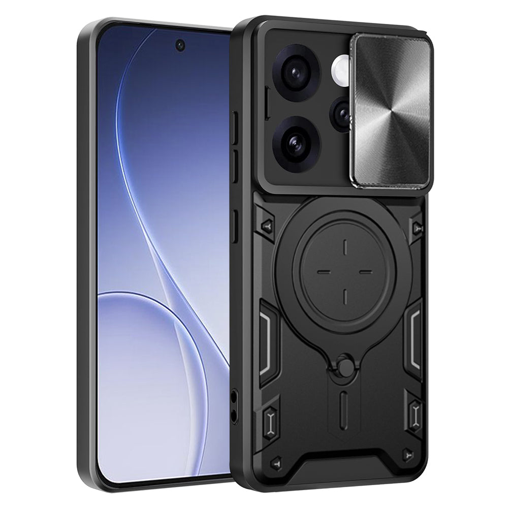 Custodia per Oppo Reno15 Pro, Techsuit, CamGuard Pro, Nera