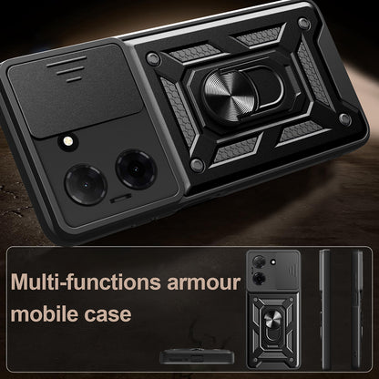 Custodia per Oppo Reno15, Techsuit, CamShield, Nera