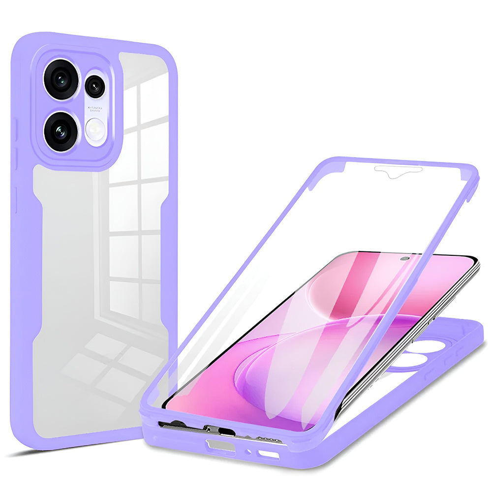 Custodia per Oppo Reno16 F / Reno16 FS, Techsuit, ColorVerse 360, Viola