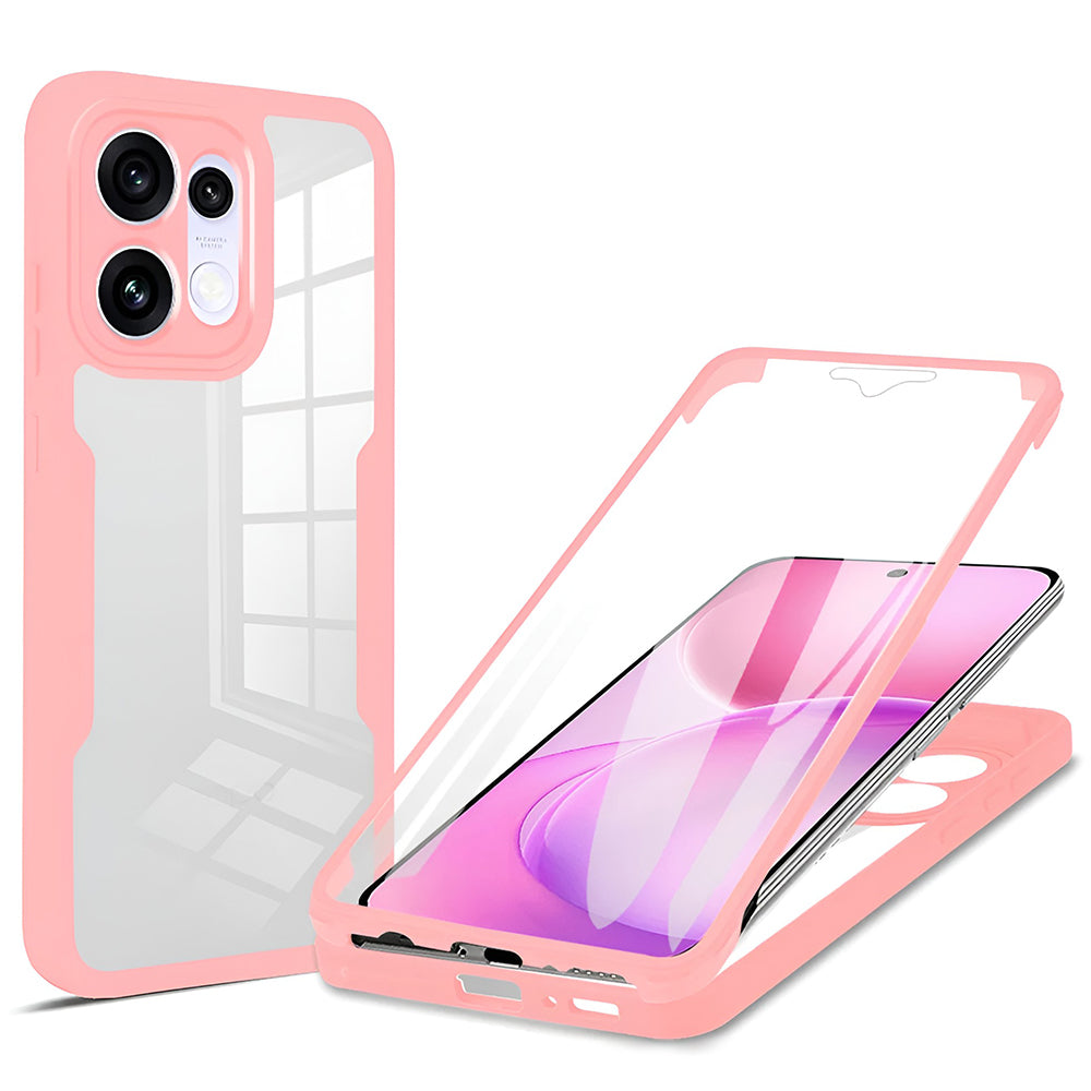 Custodia per Oppo Reno16 F / Reno16 FS, Techsuit, ColorVerse 360, Rosa