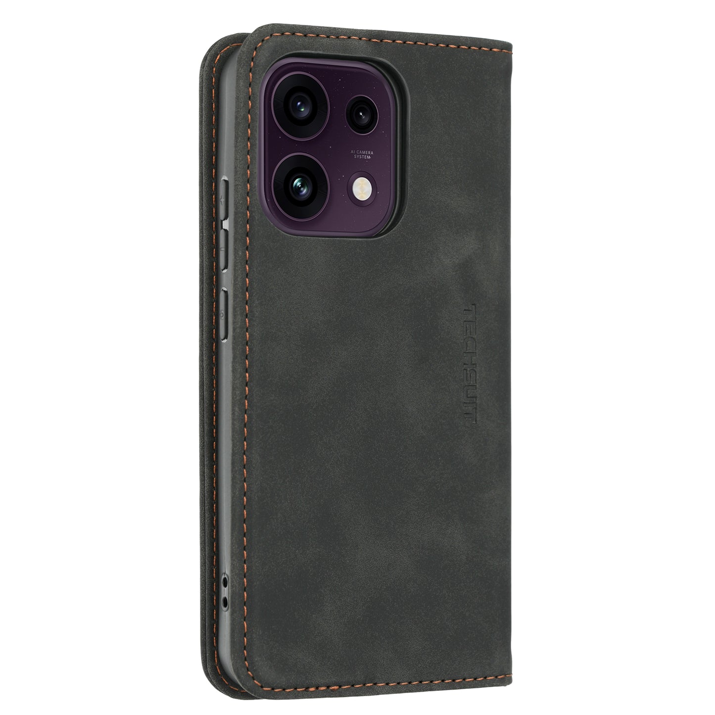 Custodia per Oppo Reno16 F / Reno16 FS, Techsuit, Confy, Nera