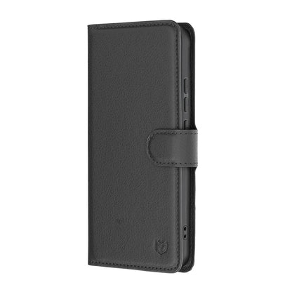 Custodia per Oppo Reno16 F / Reno16 FS, Techsuit, Leather Folio, Nera