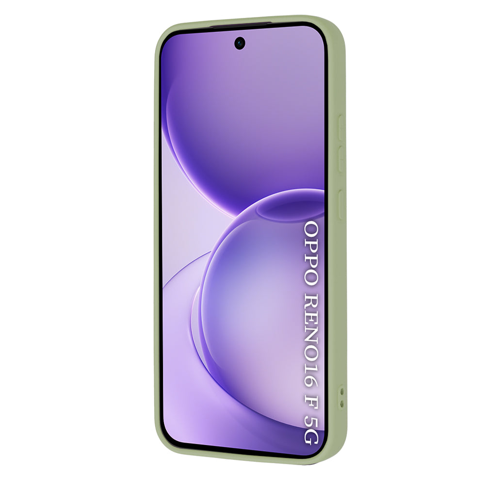 Custodia per Oppo Reno16 F / Reno16 FS, Techsuit, SoftFlex, Matcha